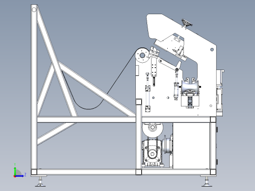 自动上料总装左视缩略图