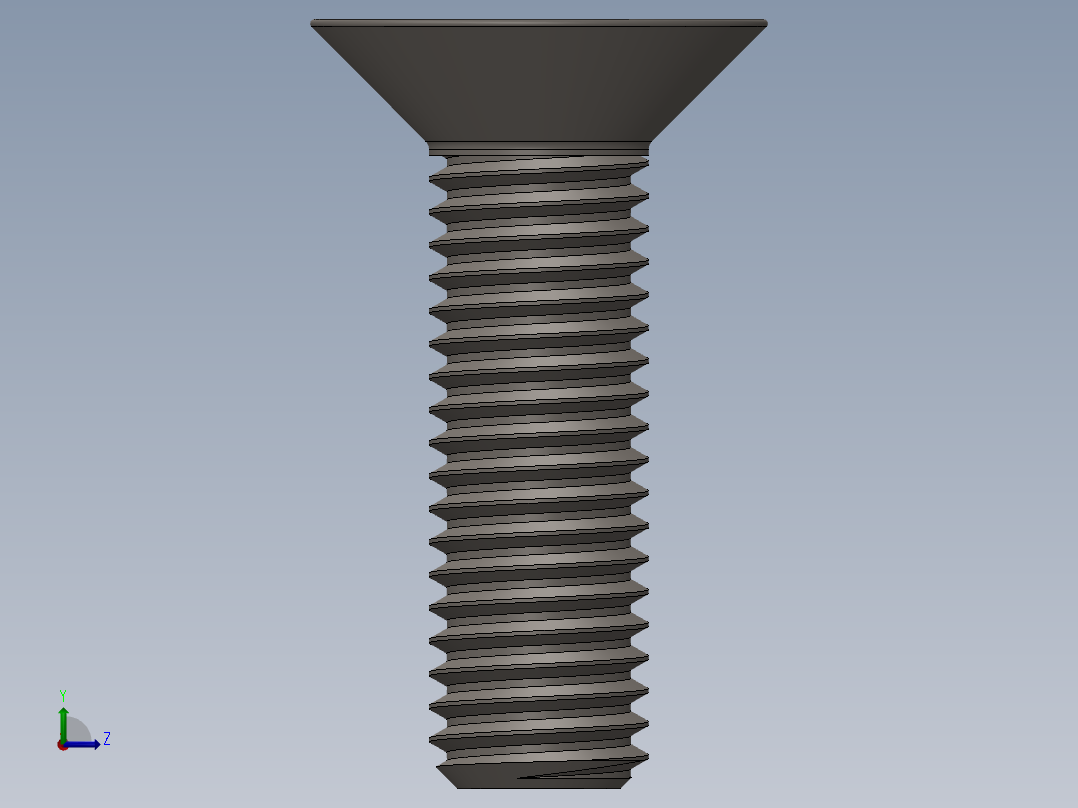 Screw_ISO_10642_M10x35_A2.SLDPRT左视图