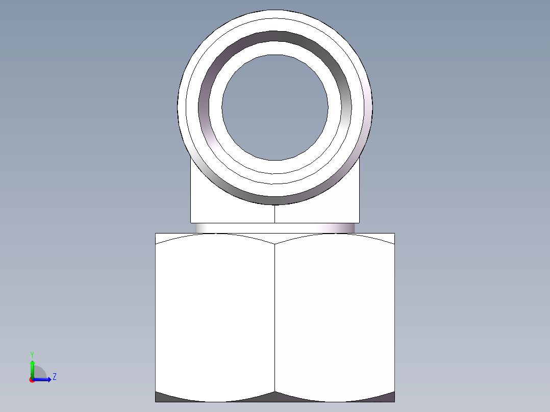 BC+BD 三通组合接头、BC-22左视图