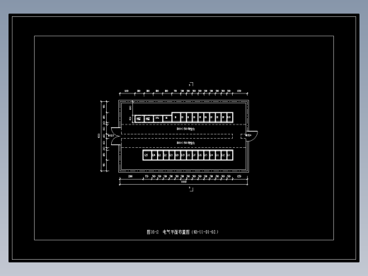 图16-2  电气平面布置图（KB-11-D1-02）