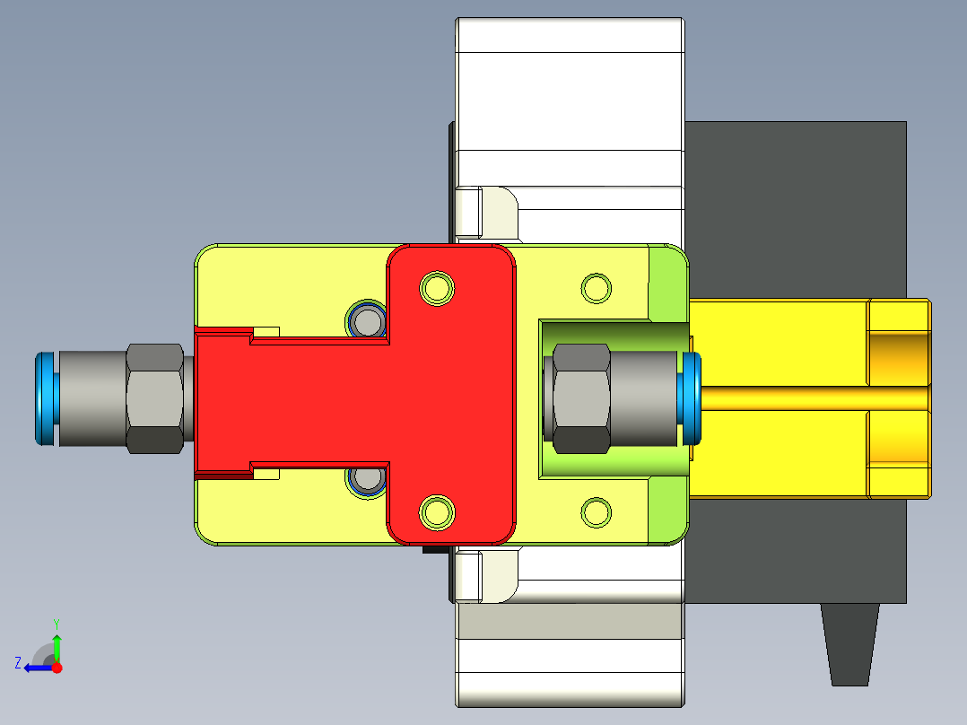 B3003839-3D打印机灯丝切割器右视图