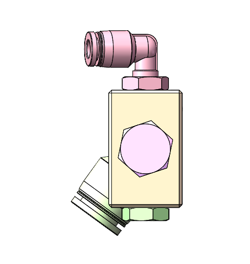 自制歧管块组件