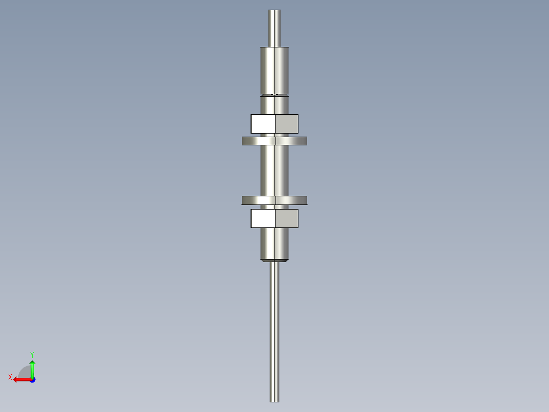 光纤传感器光纤模组 FU-35FA后视图