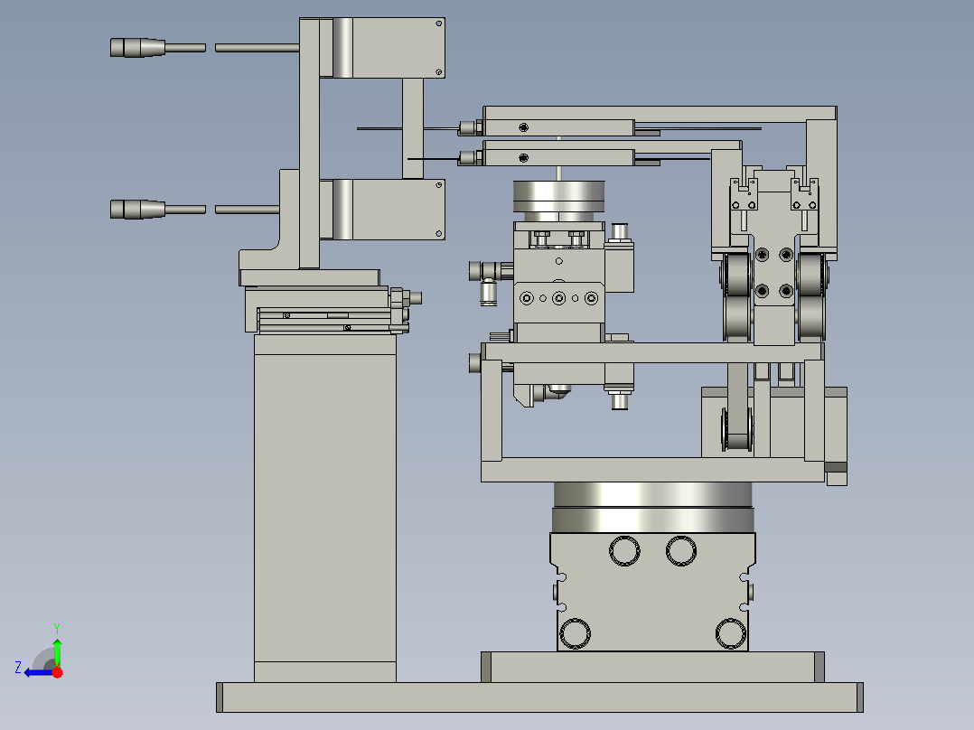 旋转部分右视图