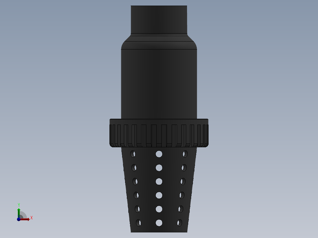 VALVE_DN80_PN10_U-PVC前视图