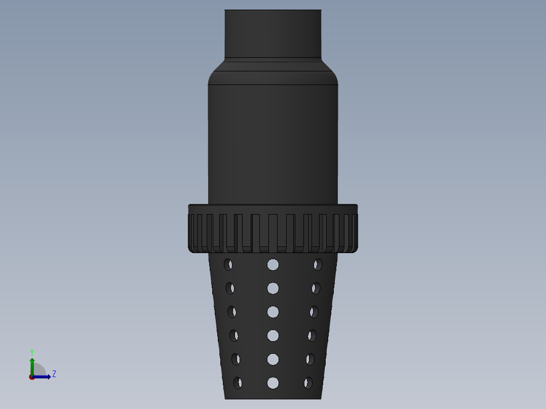 VALVE_DN80_PN10_U-PVC左视图