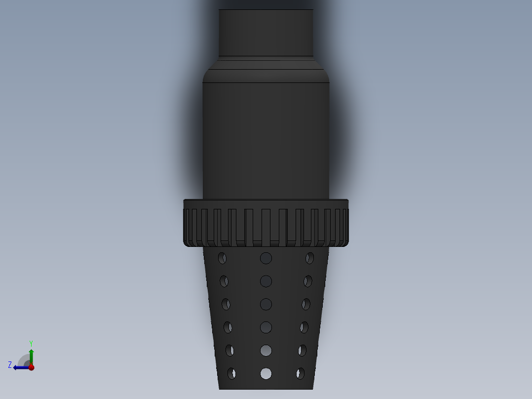 VALVE_DN80_PN10_U-PVC右视图