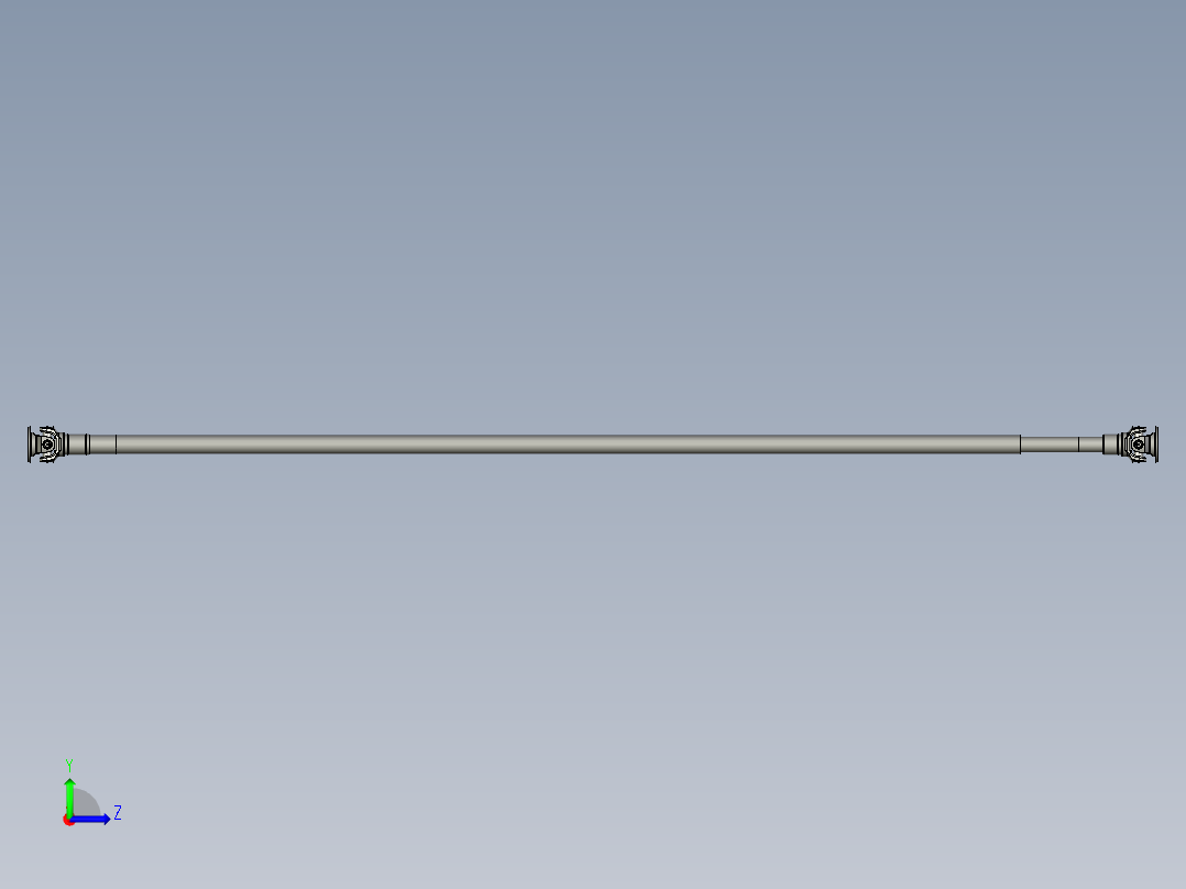 最长SWC型十字万向联轴器SWC120BH左视图