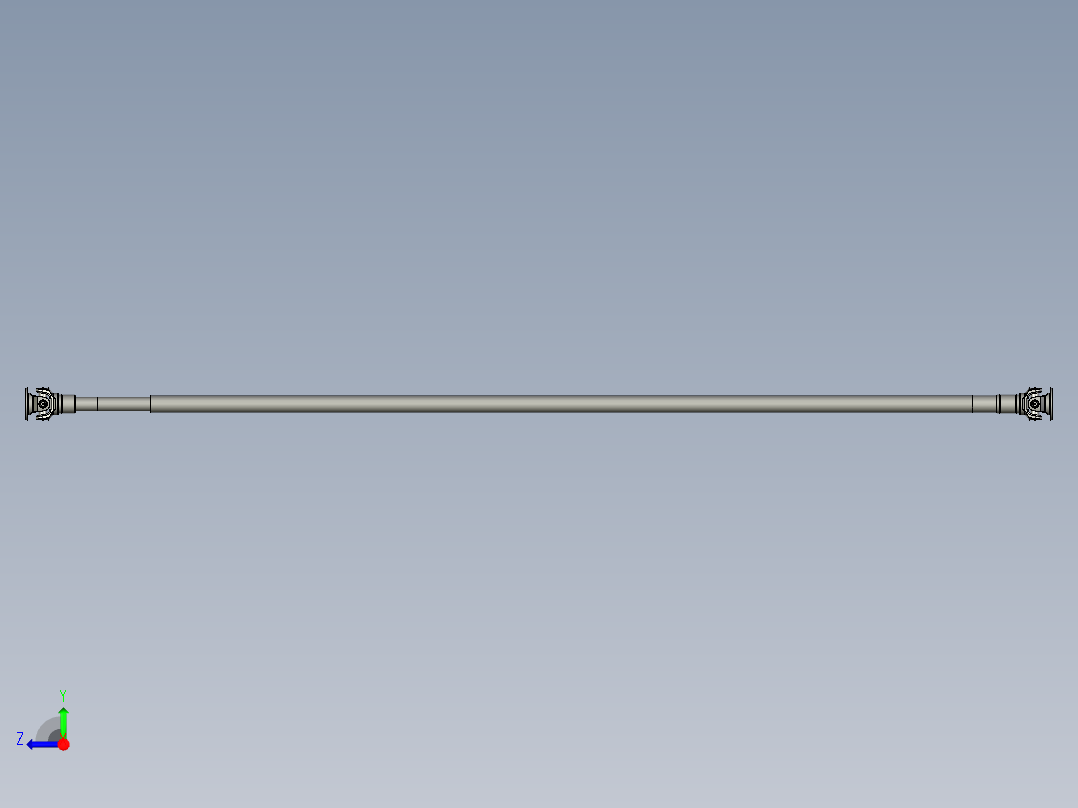 最长SWC型十字万向联轴器SWC120BH右视图