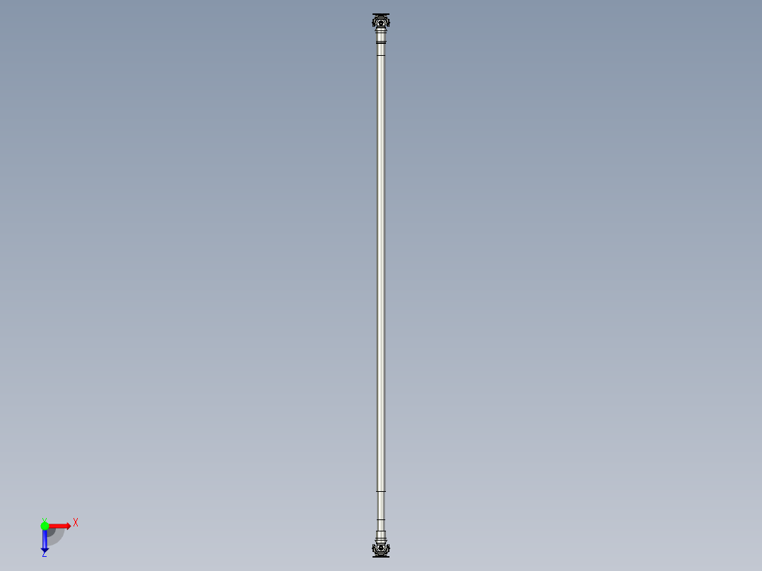 最长SWC型十字万向联轴器SWC120BH俯视图