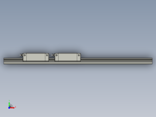 滑块导轨HGH30CA2R560Z0C(E1E240)前视缩略图