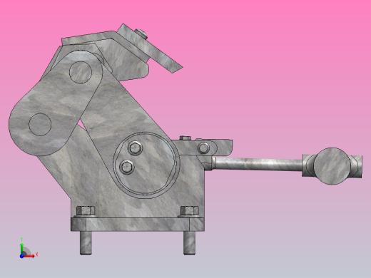 金属板折弯机组件前视缩略图