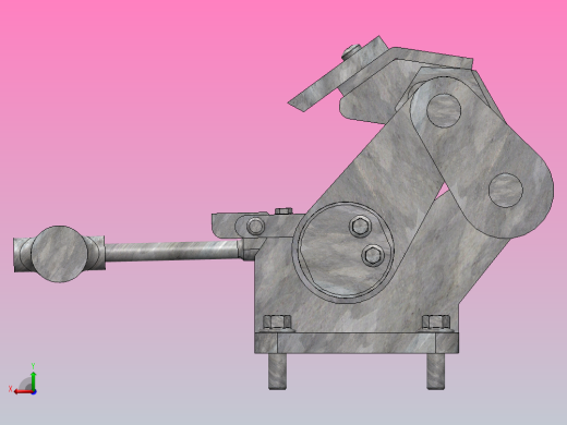 金属板折弯机组件后视缩略图