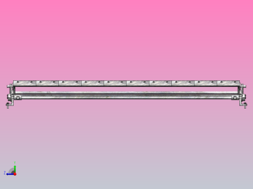 金属板折弯机组件右视缩略图