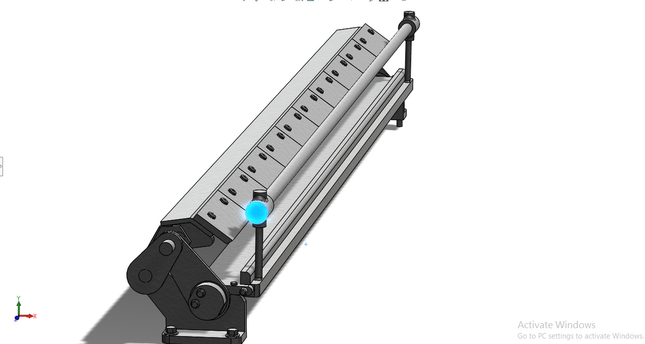 金属板折弯机组件