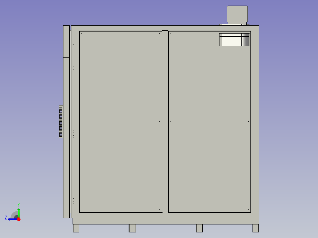 11立方高低温试验箱右视图