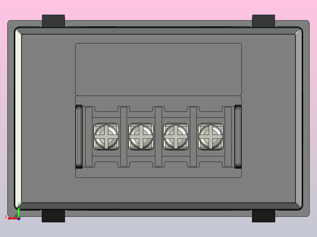 调速器、驱动器DF48后视图