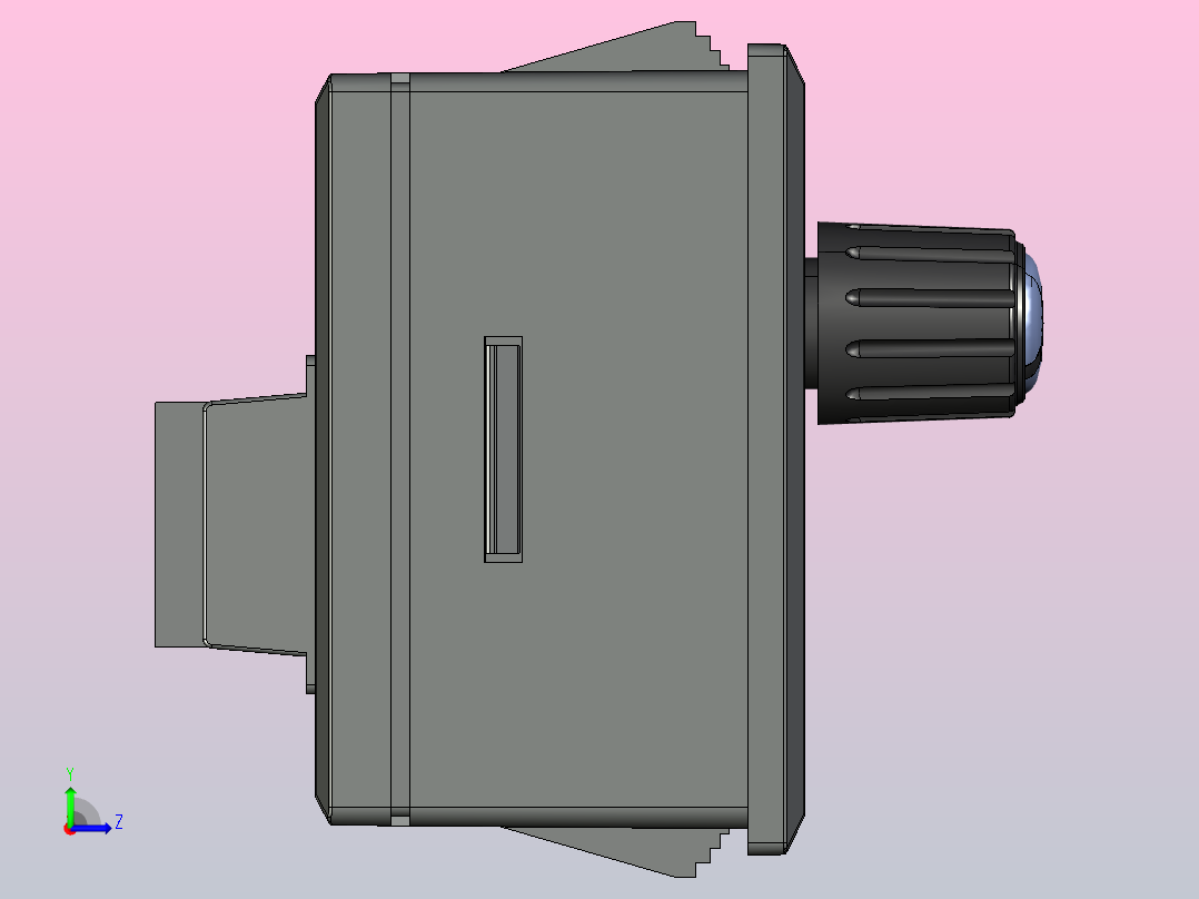 调速器、驱动器DF48左视图