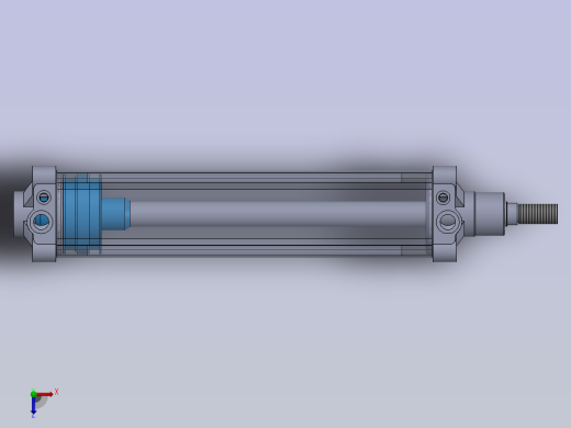 气动缸Rexroth Avantics俯视缩略图