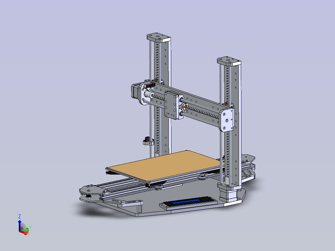 3D打印机主视图