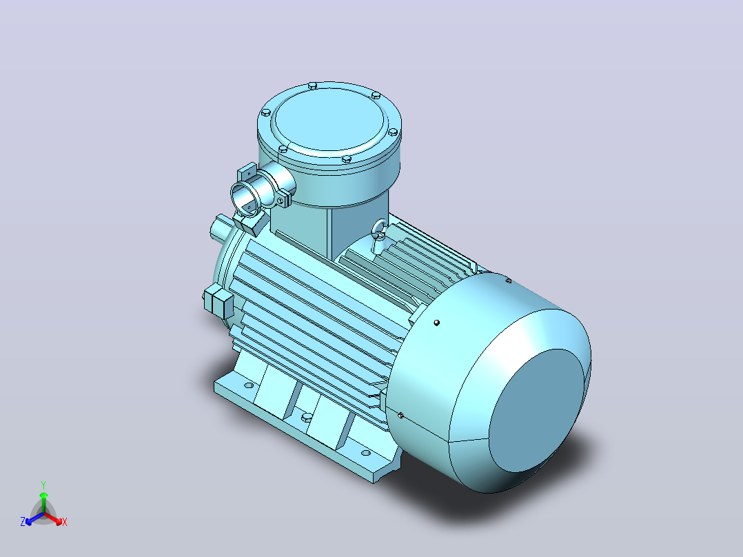 YB3型电机-B3-315-355[YB3-315L1-8]主视图