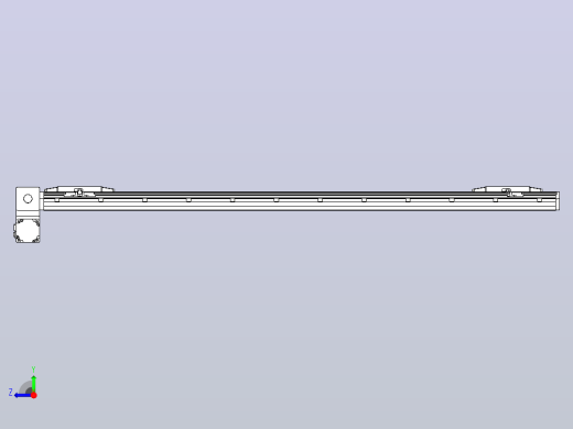 皮带直线轴双滑块型TPA-GCBS-150-P80-L600-LP-M75-N3右视缩略图