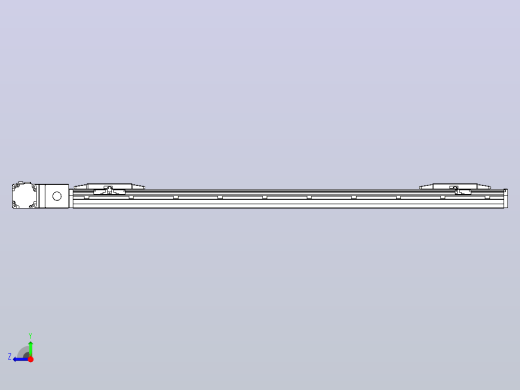 皮带直线轴双滑块型TPA-GCBS-150-P80-L450-QL-M75-N3右视缩略图