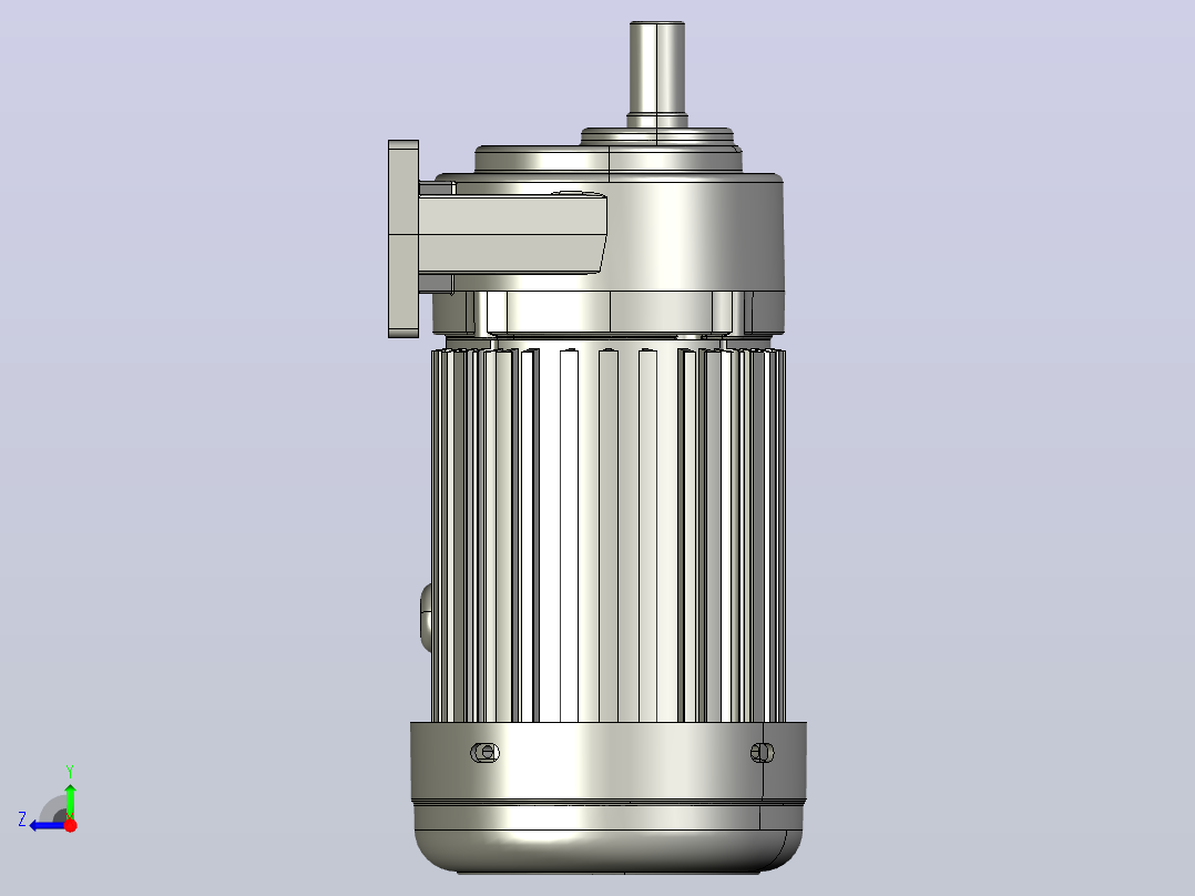 交流减速机ZHN200-S(Z)-3K-12.5K(15K-90K)(18轴）右视图