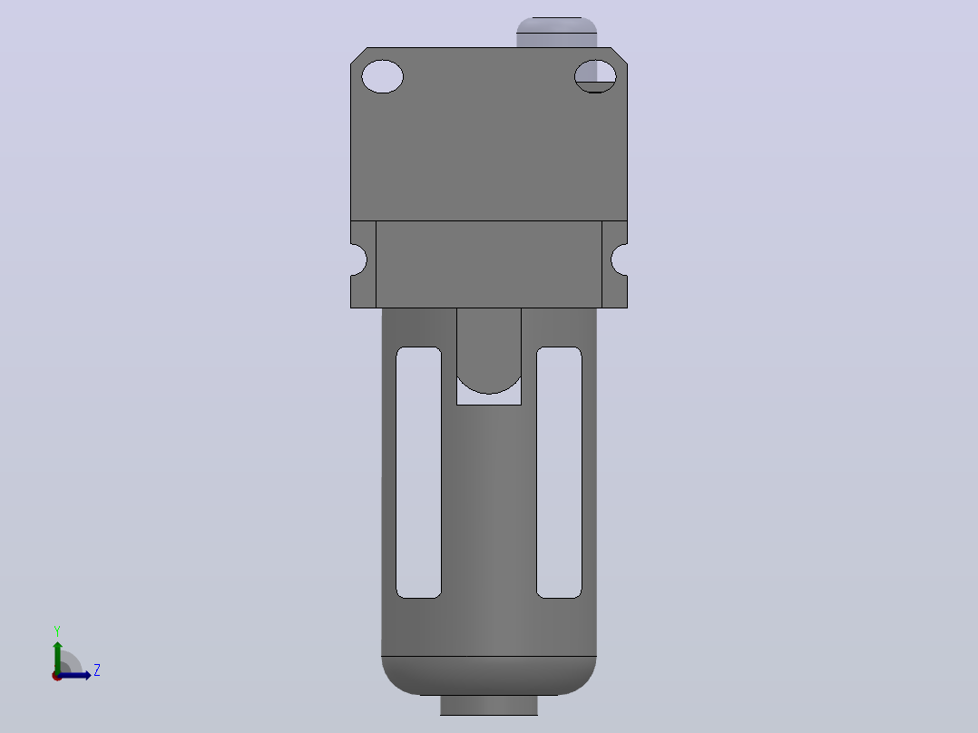 MASL3000~4000[MASL4000-03]油雾过滤器左视图