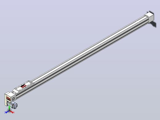 伺服电机集成皮带传动直线执行器TPA-OCB-80-140-L1950-LP-P40-N3