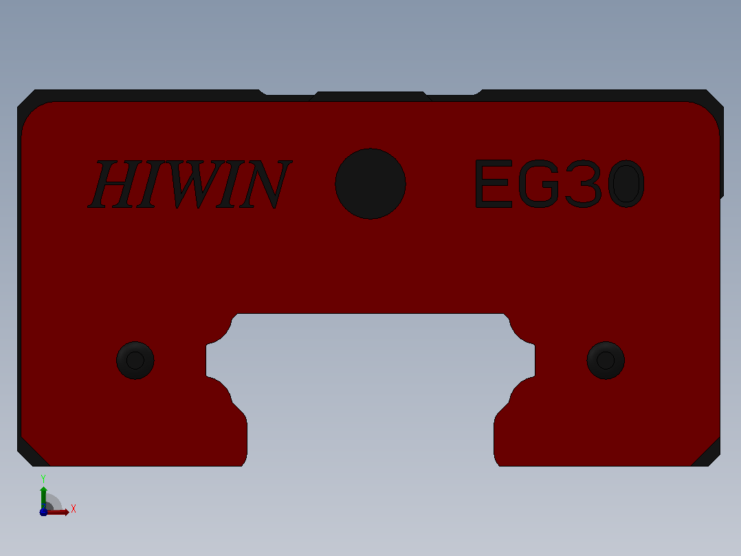 滑块EGH30SA（HIWIN）前视图