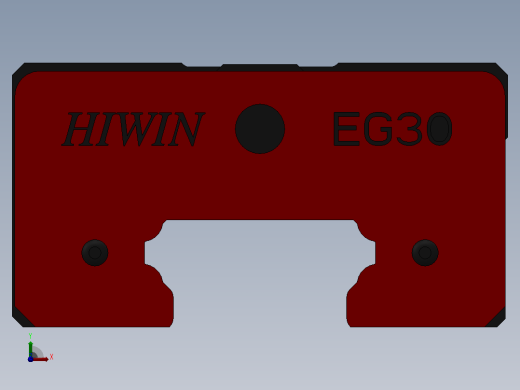 滑块EGH30SA（HIWIN）前视缩略图