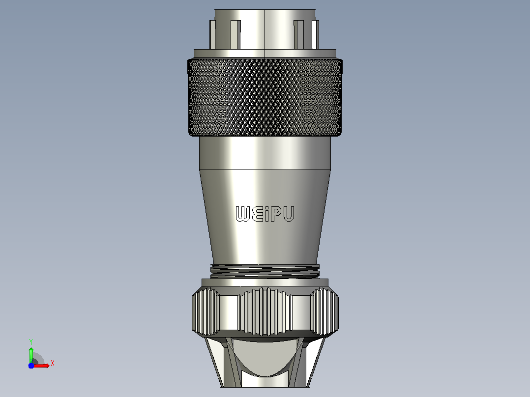 威浦连接器WF16K4TE前视图