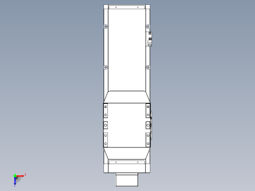 滚珠丝杠直线轴内置导轨TPA-GCR-170-2510C-L300-MP-M75-N3俯视缩略图