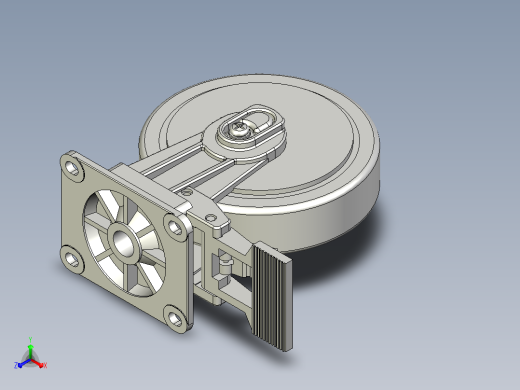 福马脚轮GDC-125-FLANGE