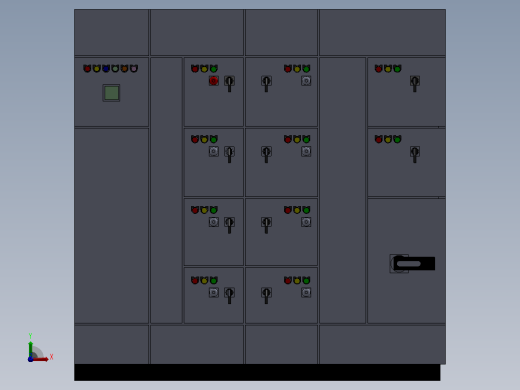 BOX 主配电盘.SLDPRT前视缩略图