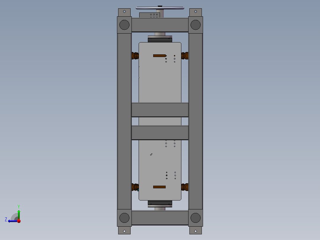 K3457-手动翻转变位机右视图