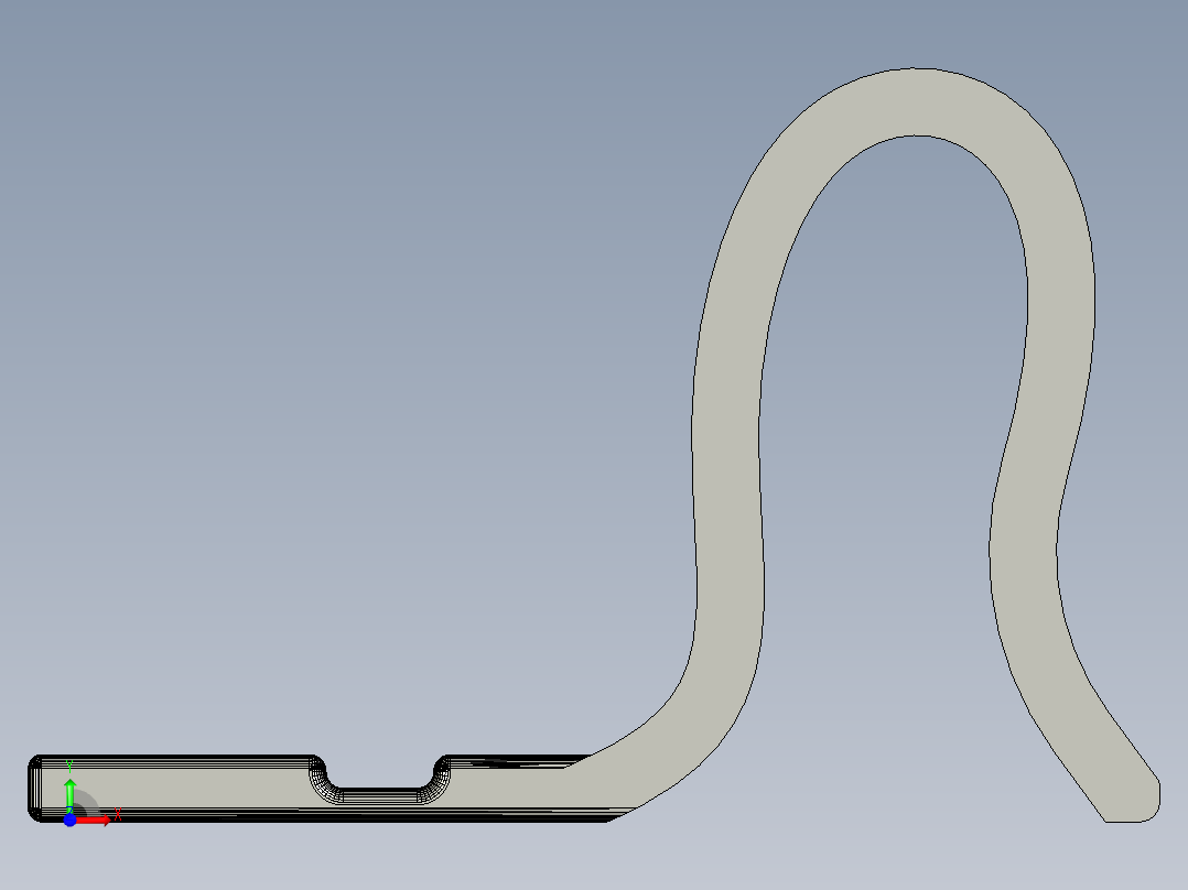 简易支架前视图