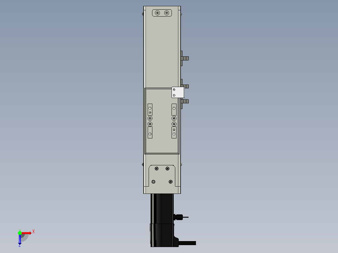 Toyo东佑达直线模组-ETH6-100-BC+煞車-M5俯视图
