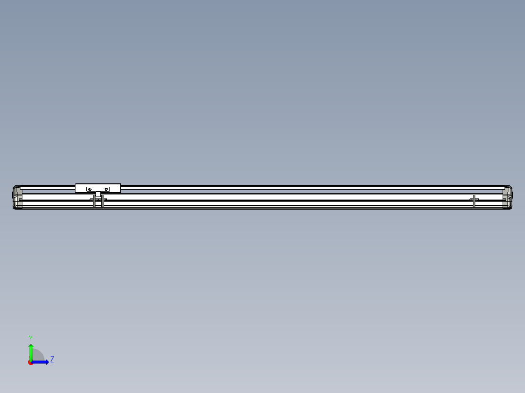 Toyo东佑达直线模组-ETH14-1150-M左视图