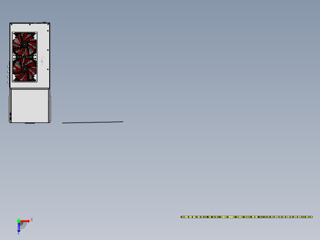 A5_水冷机箱SW2011俯视图