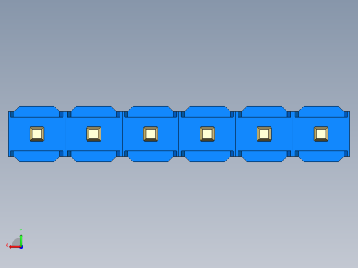 彩色公头100mil（2.54mm）系列-DS1021_blue_1x06p_100mil_Type5_rev1.0后视缩略图