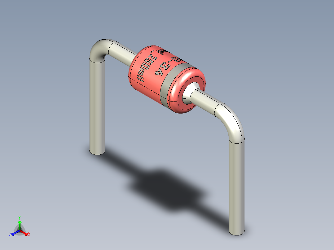 轴向二极管-DO-34_Normal_250mil_rev1.0.rar正等轴测图