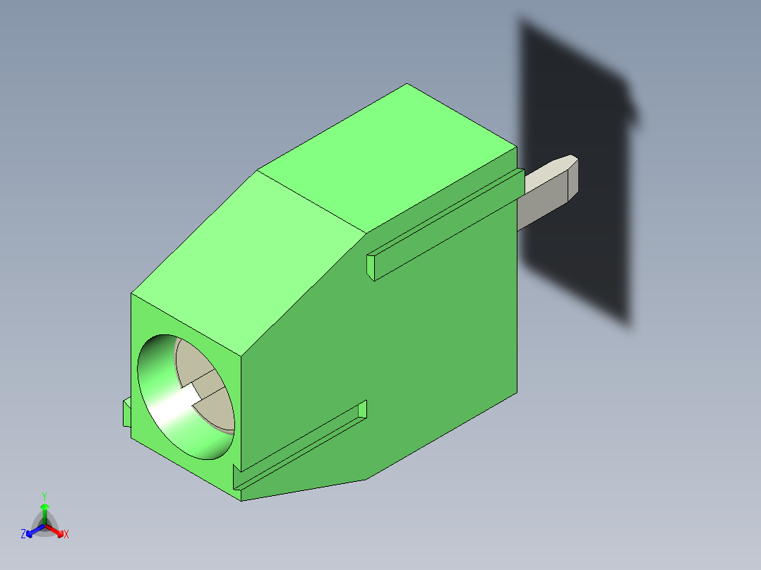 PCB_Terminal_Block_1-P3.5正等轴测图