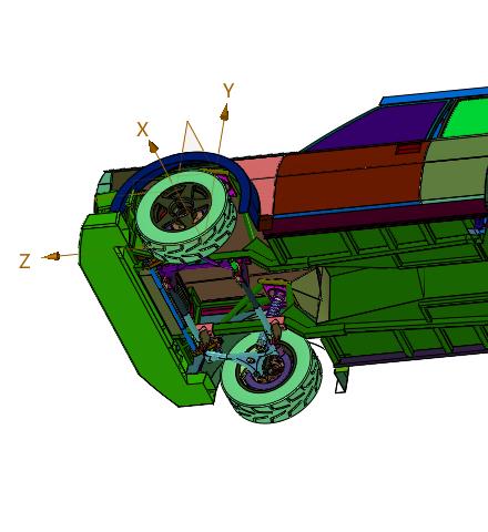 紧凑公路拉力赛车