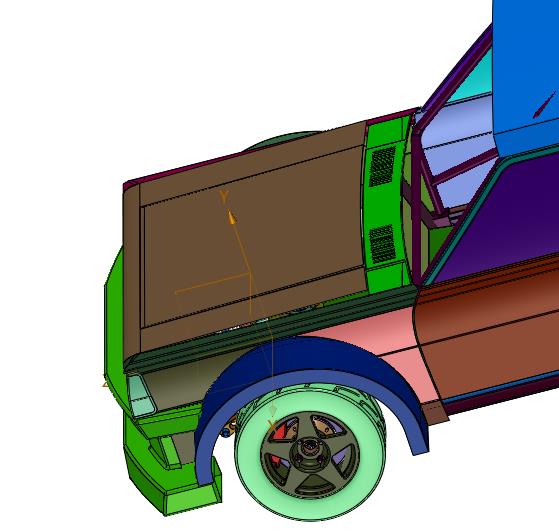 紧凑公路拉力赛车