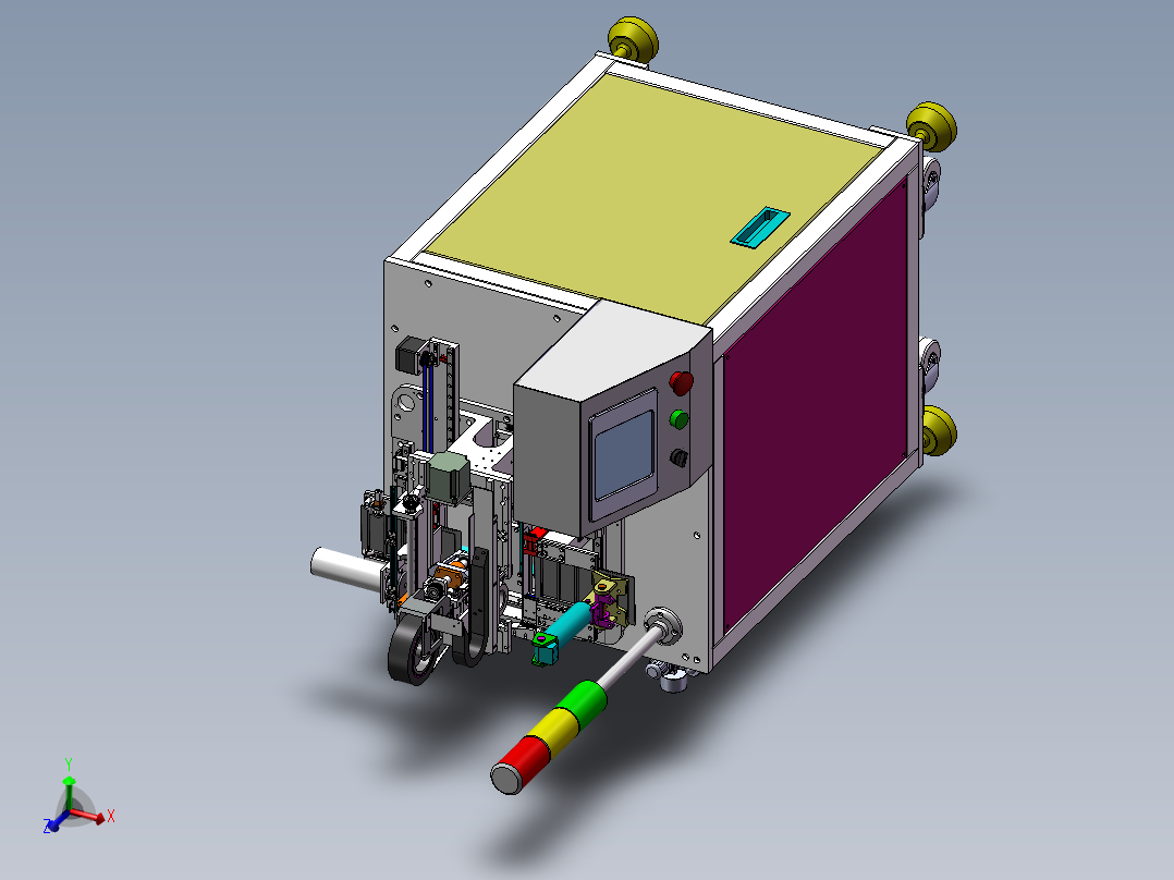 电子部件载带切断机