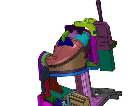 氧传感器安装半壳工装缩略图