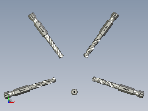 电钻 钻头1 (100)前视缩略图