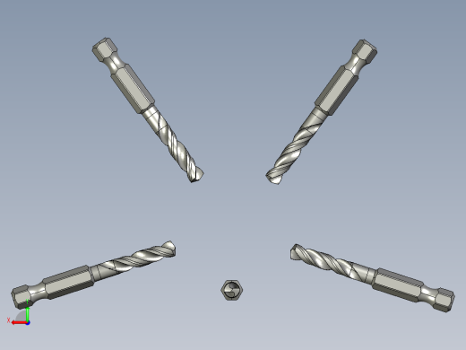 电钻 钻头1 (100)后视缩略图